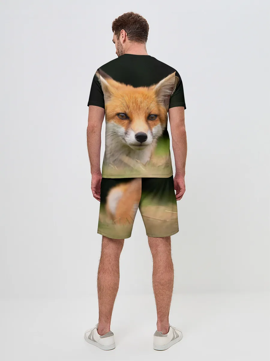 Мужской костюм с шортами / Мордочка лисицы