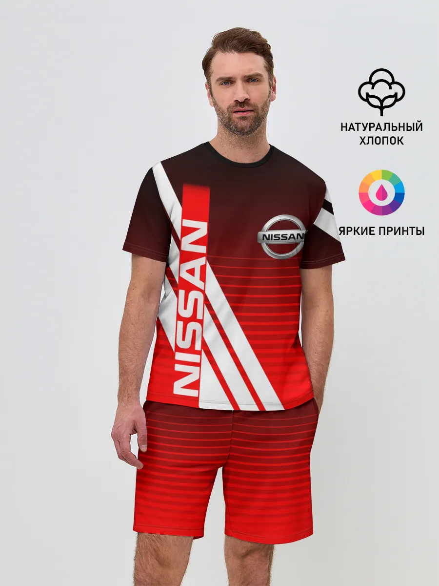 Мужской костюм с шортами / NISSAN / НИССАН / СПОРТ