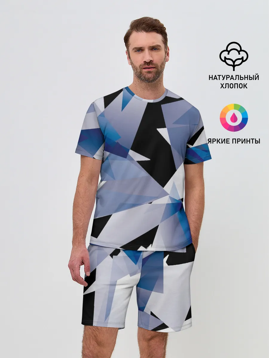 Мужской костюм с шортами / Broken glass