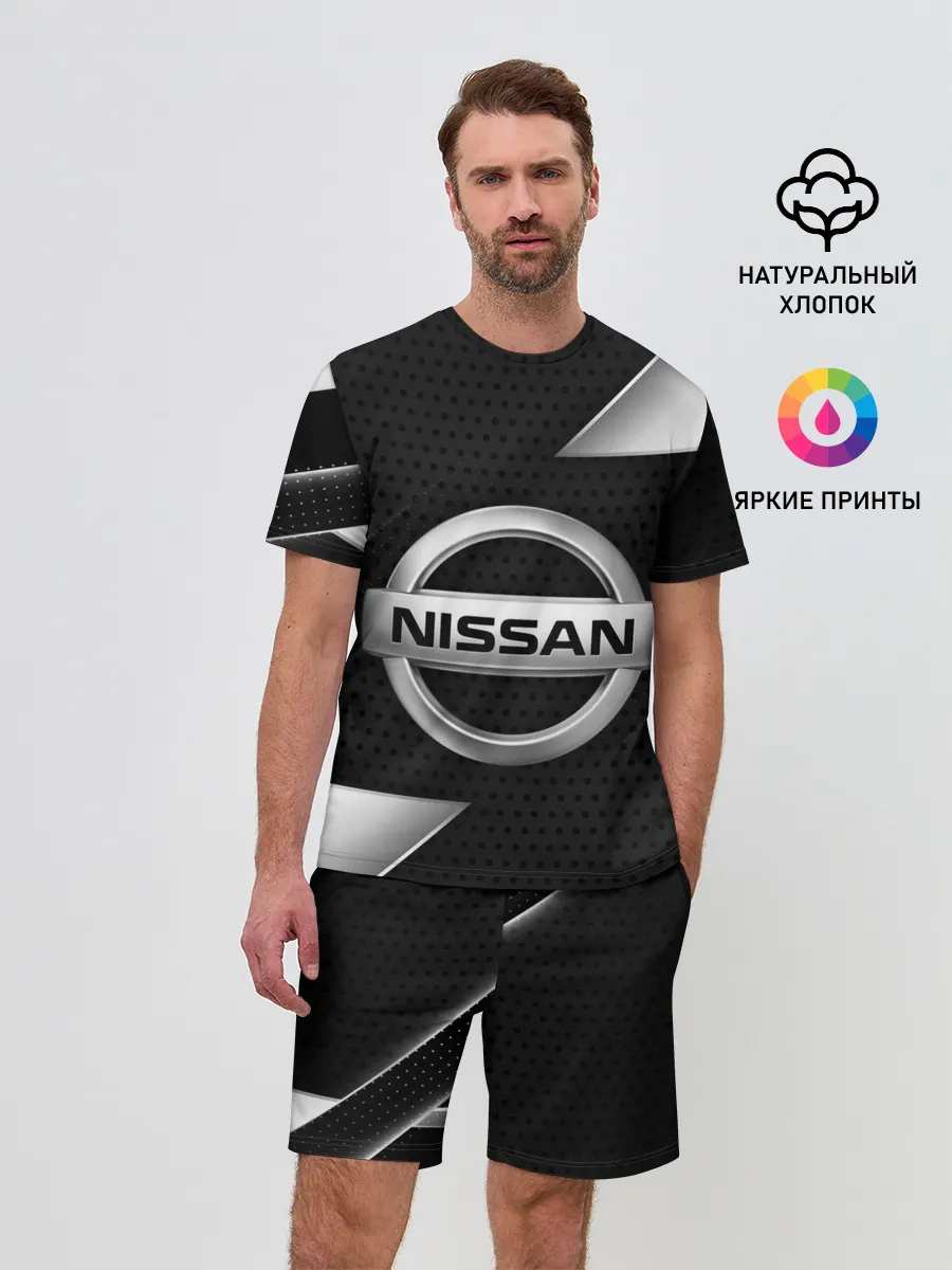 Мужской костюм с шортами / NISSAN / НИССАН / МЕТАЛЛ