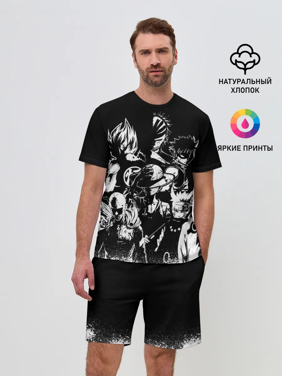 Мужской костюм с шортами / ГЛАВНЫЕ ГЕРОИ АНИМЕ