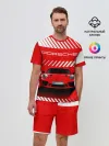 Мужской костюм с шортами / PORSCHE / ПОРШЕ / RED STYLE