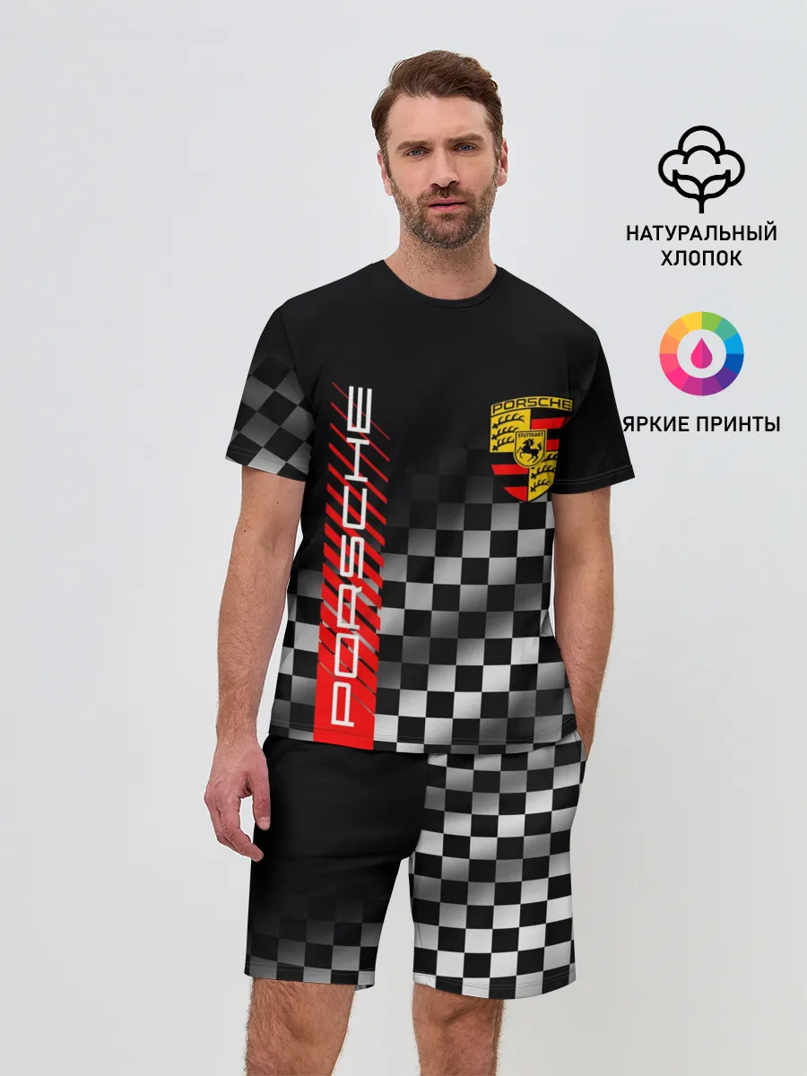 Мужской костюм с шортами / PORSCHE / ПОРШЕ / ФИНИШ