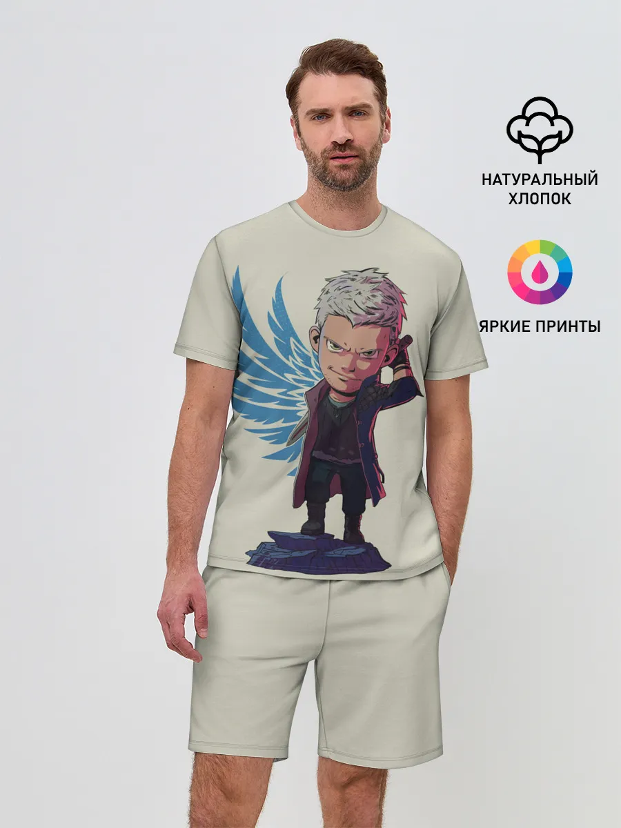 Мужской костюм с шортами / Nero Big head