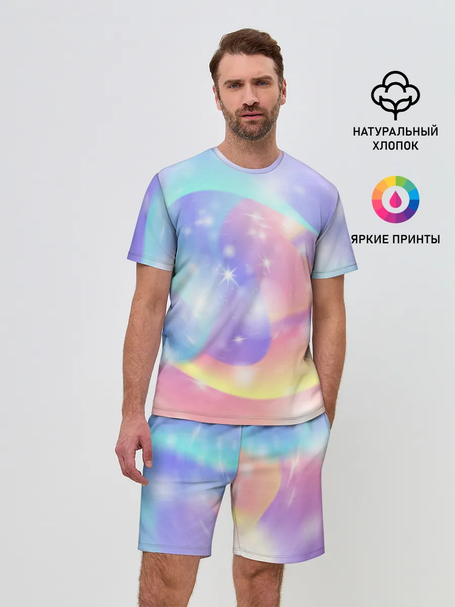 Мужской костюм с шортами / Волшебные тропы