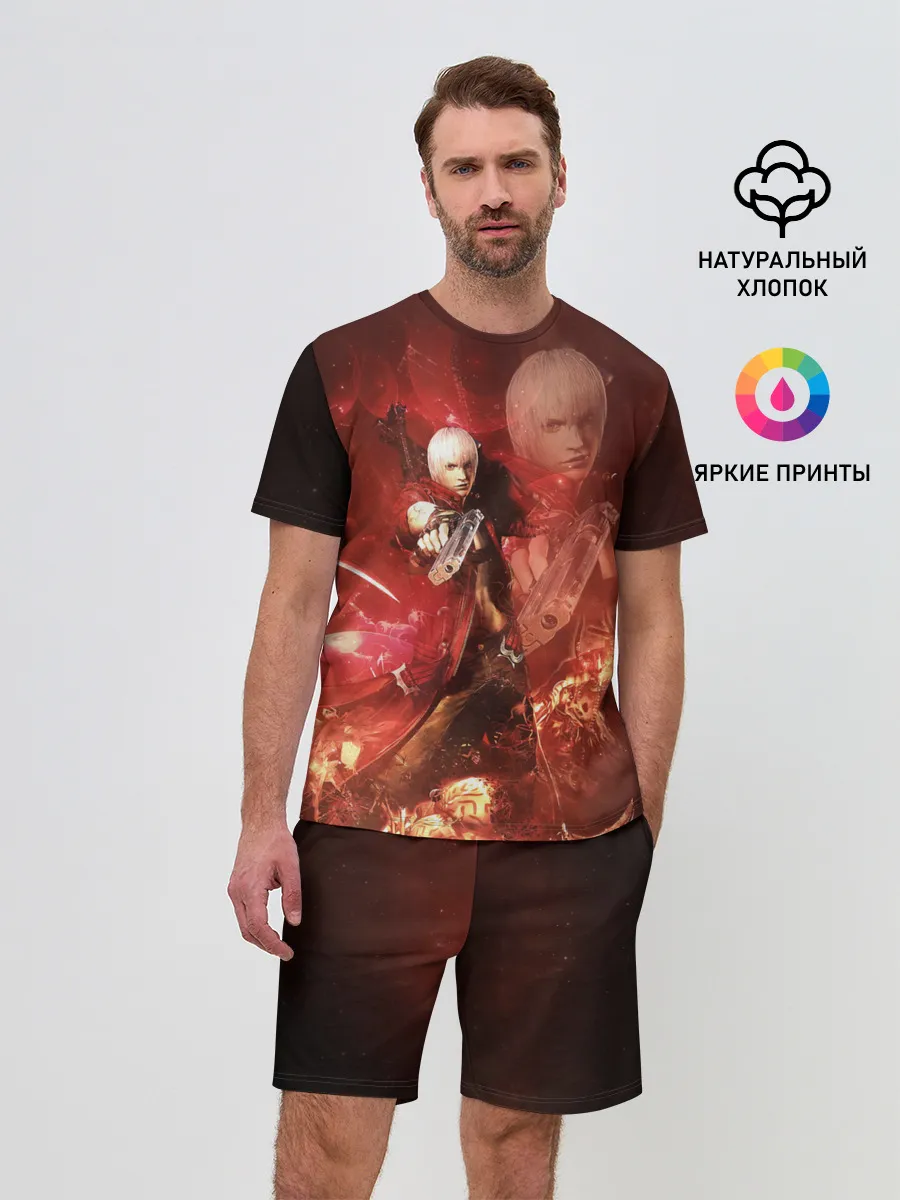 Мужской костюм с шортами / Молодой Данте