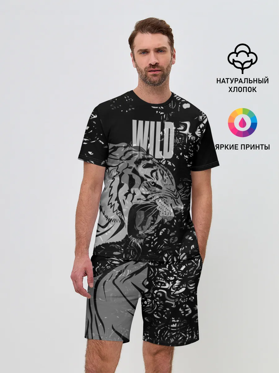 Мужской костюм с шортами / WILD / ДИКИЙ