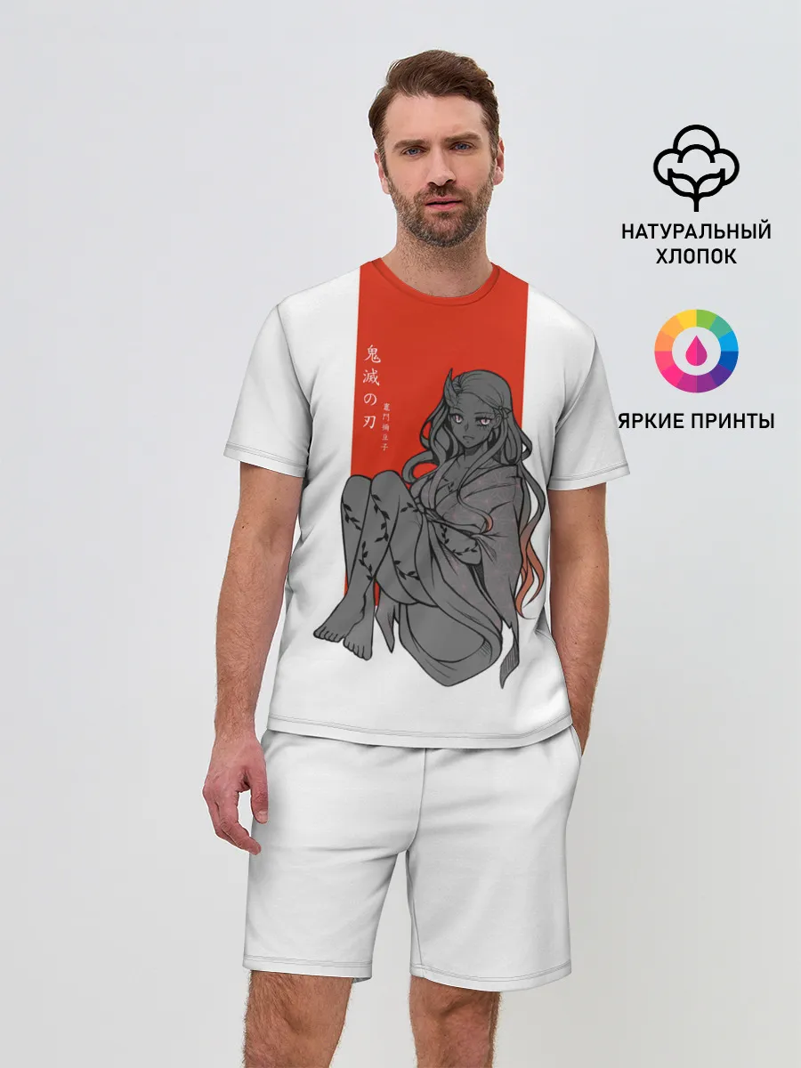 Мужской костюм с шортами / Незуко Камадо Kimetsu no Yaiba