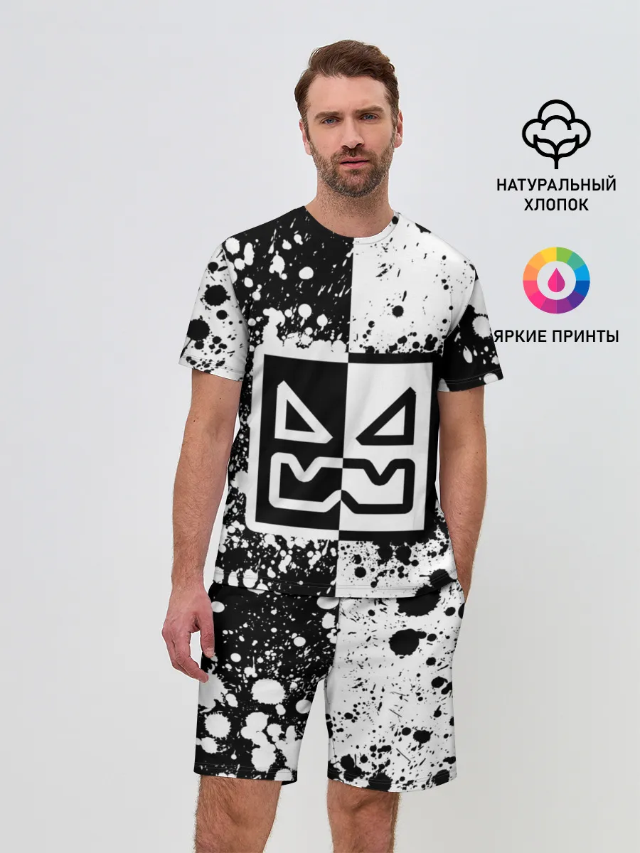 Мужской костюм с шортами / GEOMETRY DASH / ГЕОМЕТРИ ДАШ