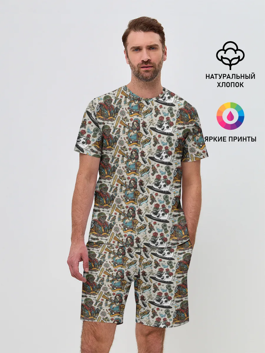 Мужской костюм с шортами / апокалипсис / конец света