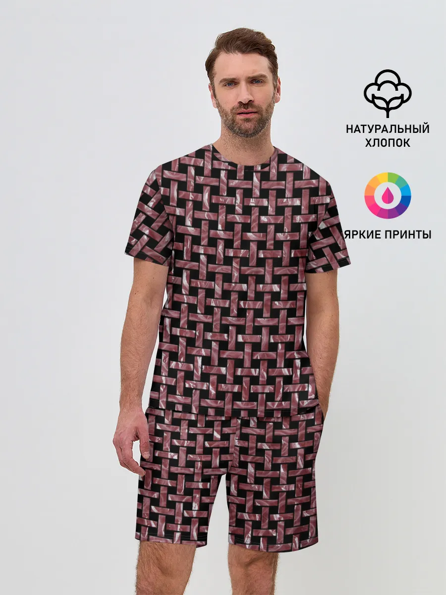 Мужской костюм с шортами / Сплетение