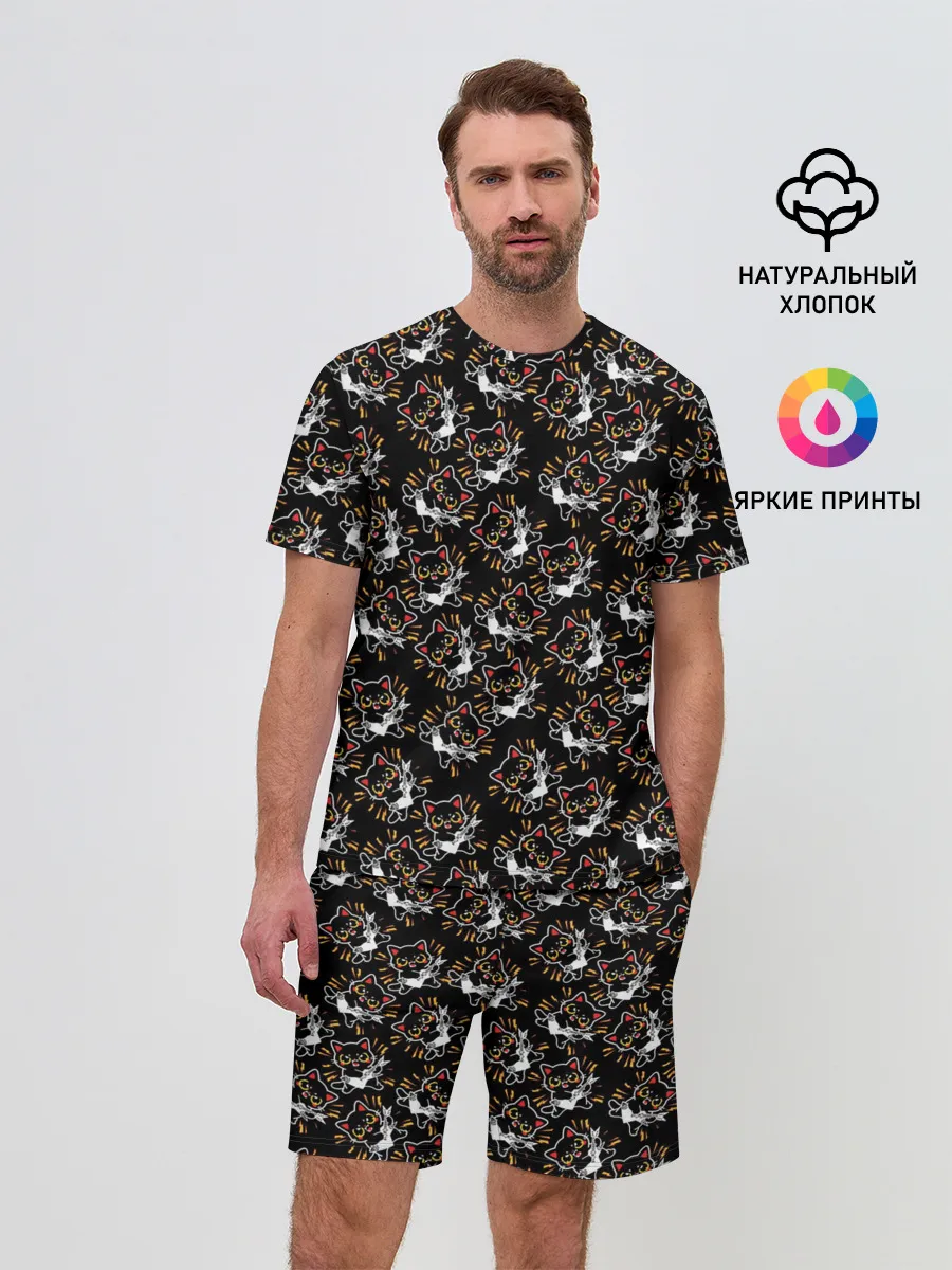 Мужской костюм с шортами / METALLICAT