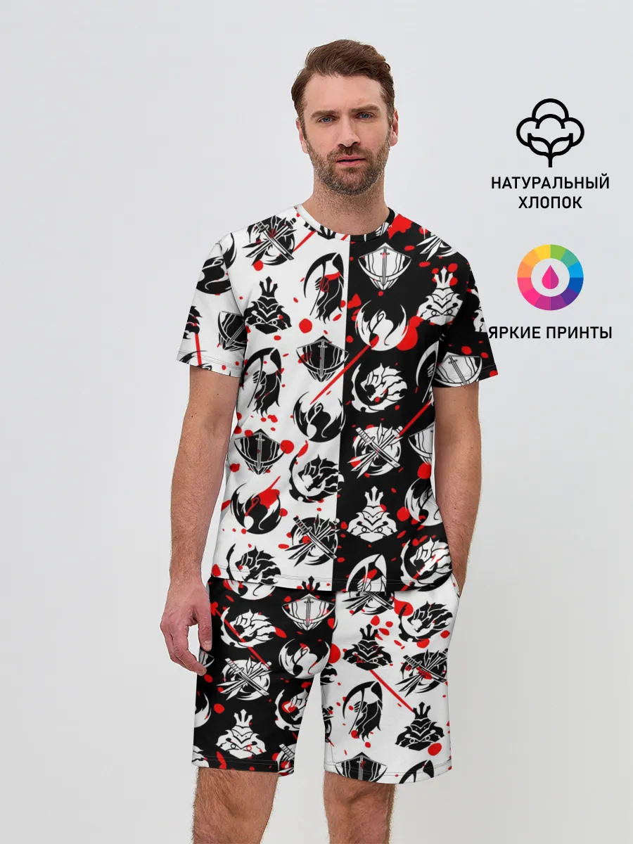 Мужской костюм с шортами / SOLO LEVELING / ГИЛЬДИИ