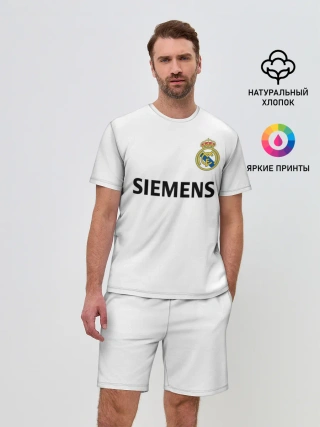 Мужской костюм с шортами / Р. Карлос | футболка Реала