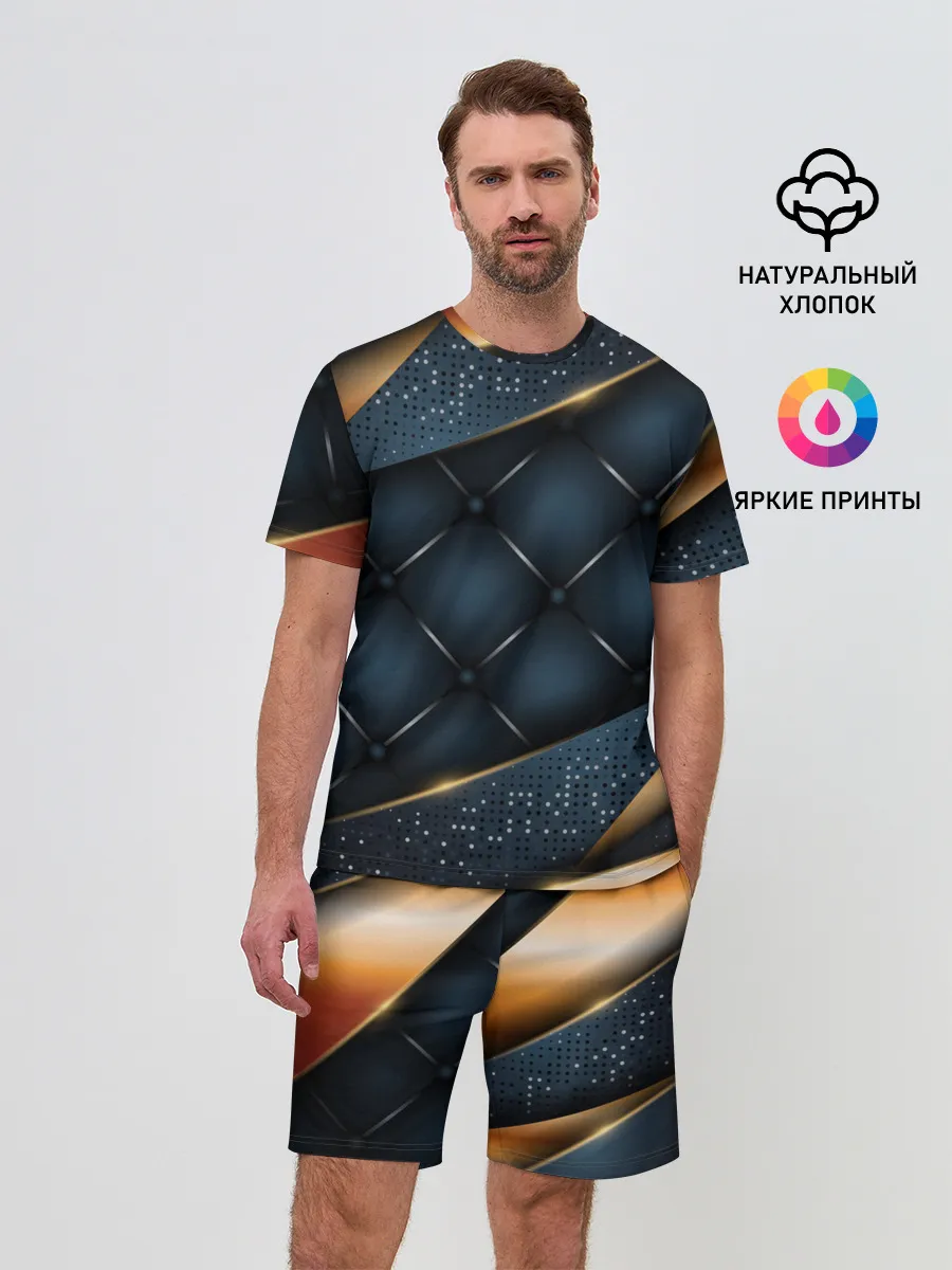 Мужской костюм с шортами / 3D VIP GOLD CORNERS