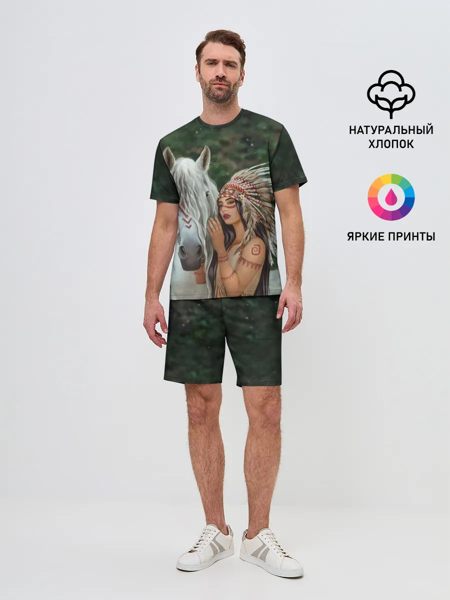 Мужской костюм с шортами / Дочь вождя