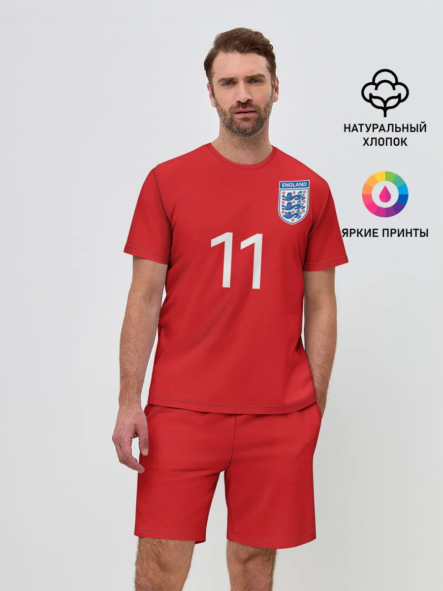 Мужской костюм с шортами / №11 Сборной Англии