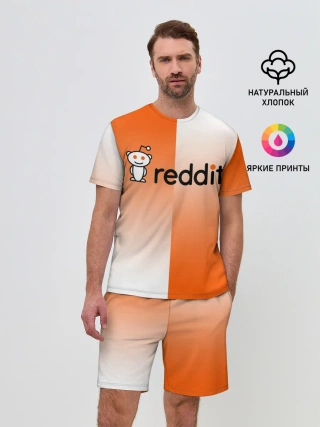 Мужской костюм с шортами / REDDIT / РЕДДИТ / ГРАДИЕНТ