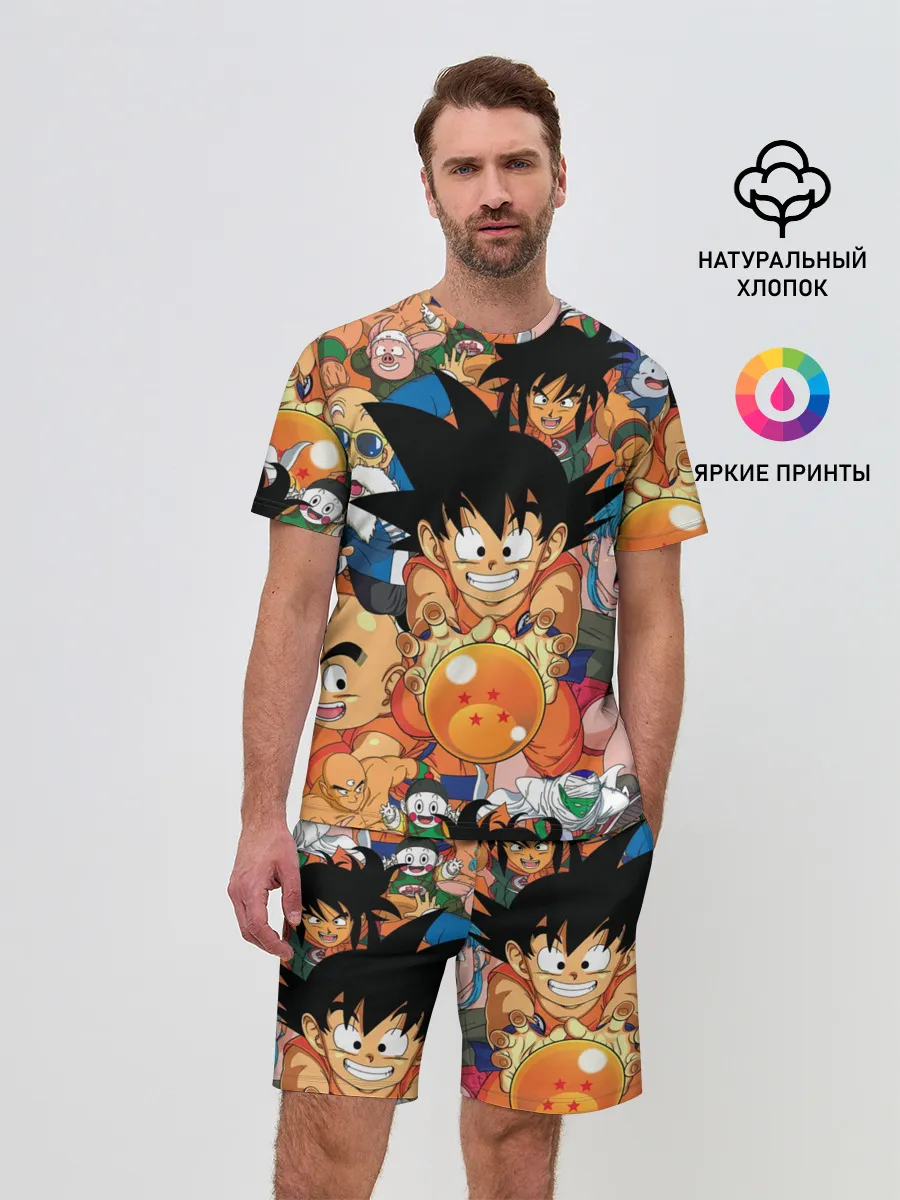 Мужской костюм с шортами / Dragon Ball