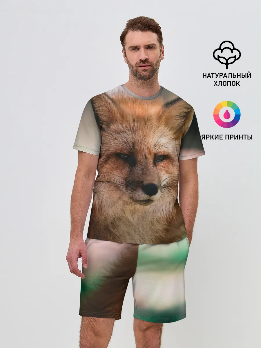 Мужской костюм с шортами / Строгая лисица