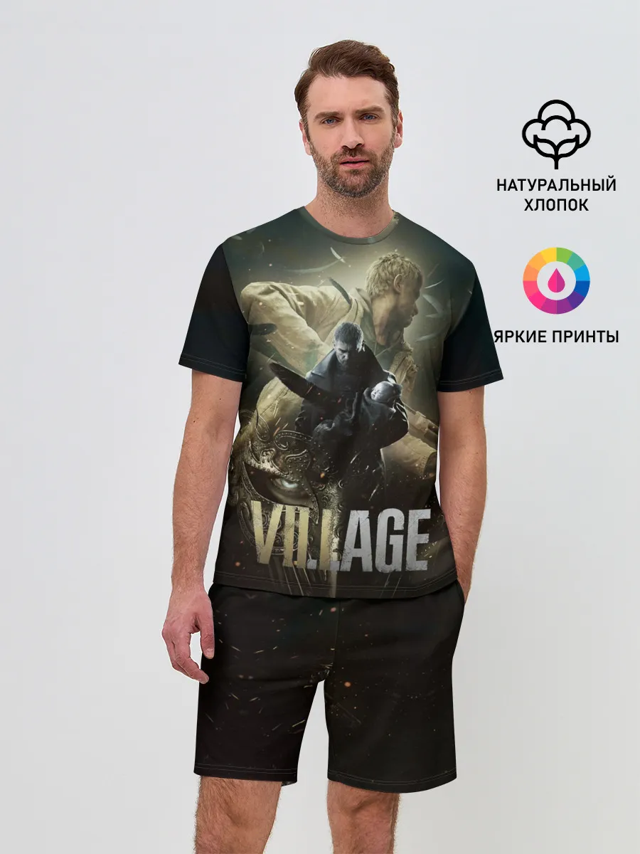 Мужской костюм с шортами / Итан,Крис и деревня RE8