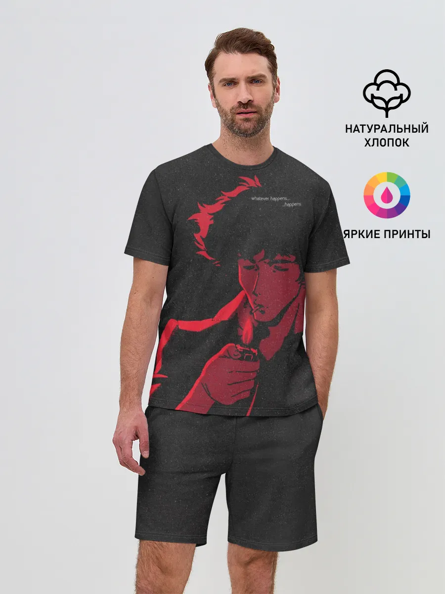 Мужской костюм с шортами / Cowboy Bebop. Спайк Шпигель