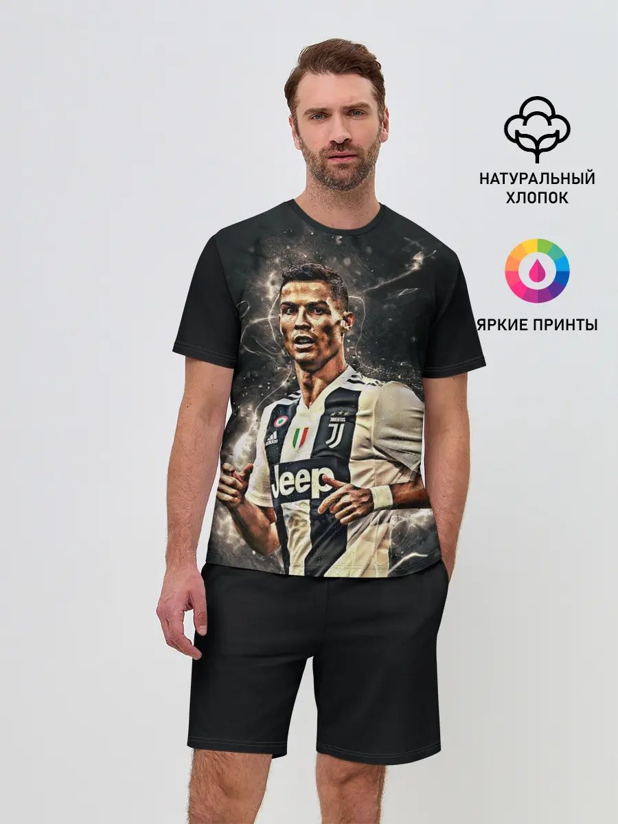 Мужской костюм с шортами / Криштиану Роналду