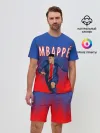 Мужской костюм с шортами / КИЛИАН МБАППЕ / KYLIAN MBAPPE