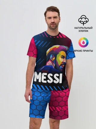 Мужской костюм с шортами / ЛИОНЕЛЬ МЕССИ / BARCELONA