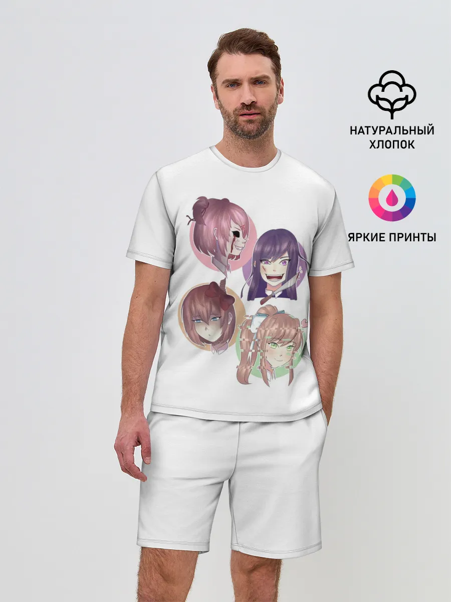 Мужской костюм с шортами / Doki Doki Literature Club