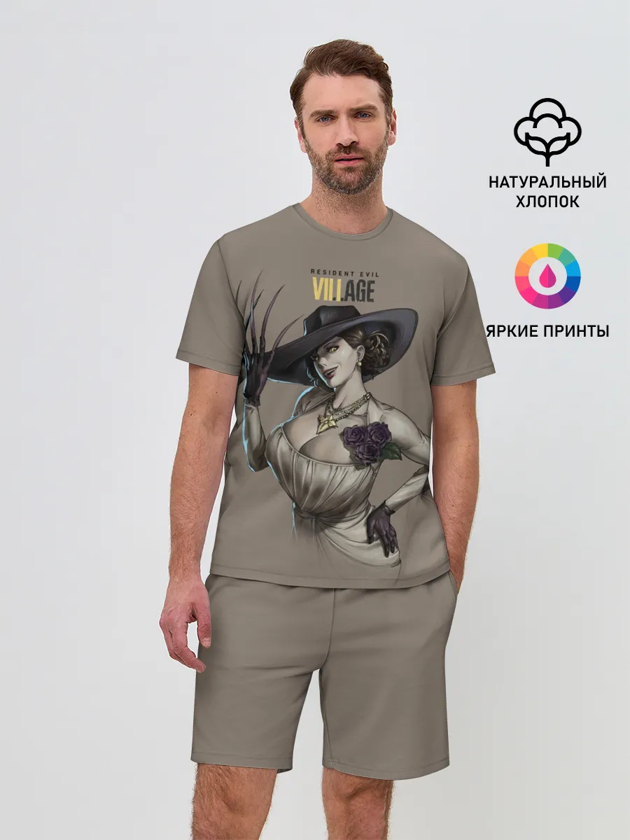 Мужской костюм с шортами / Resident Evil Lady Dumitrescu