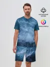 Мужской костюм с шортами / океан