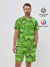 Мужской костюм с шортами / Green Slime