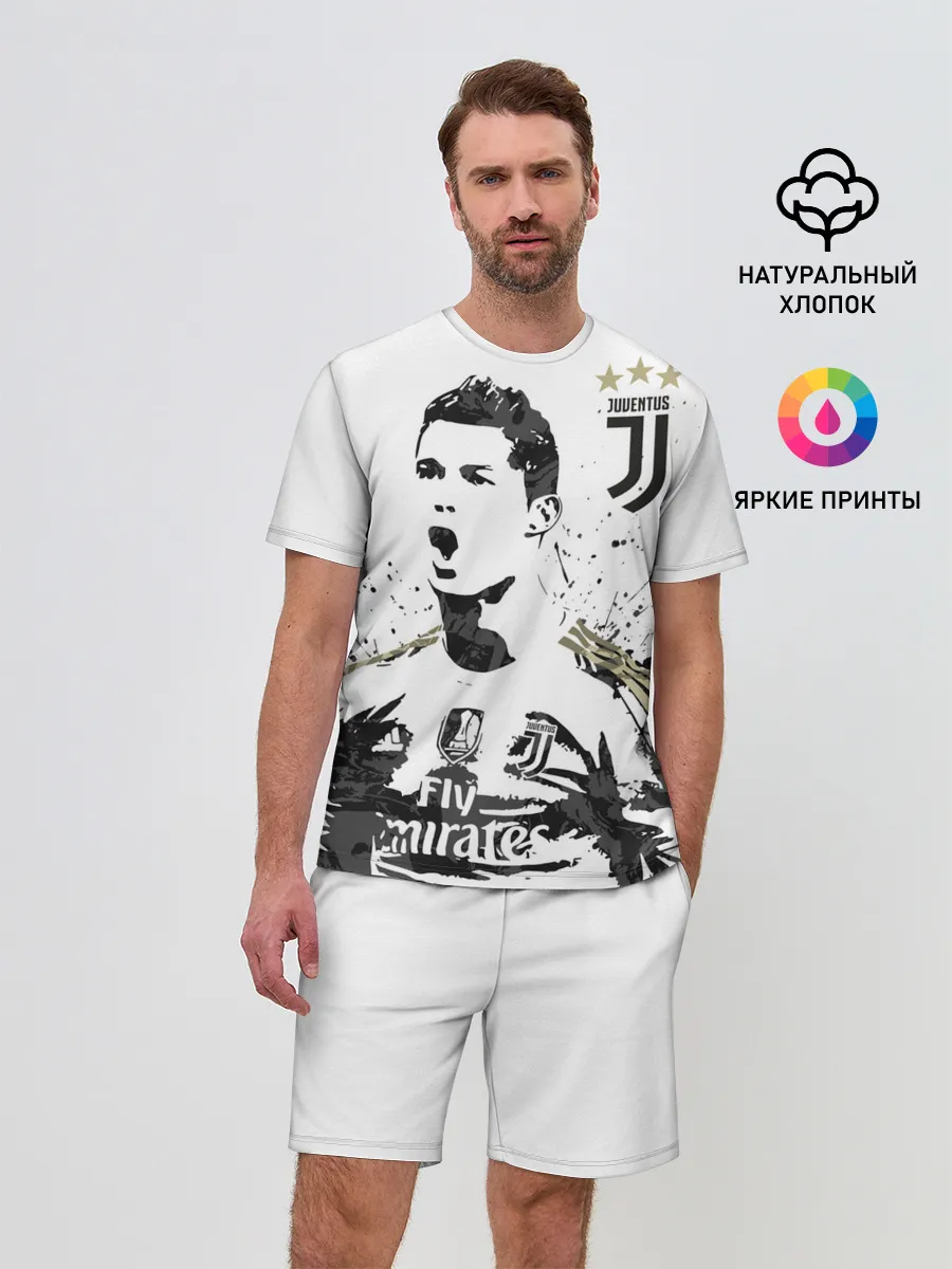 Мужской костюм с шортами / Криштиану Роналду