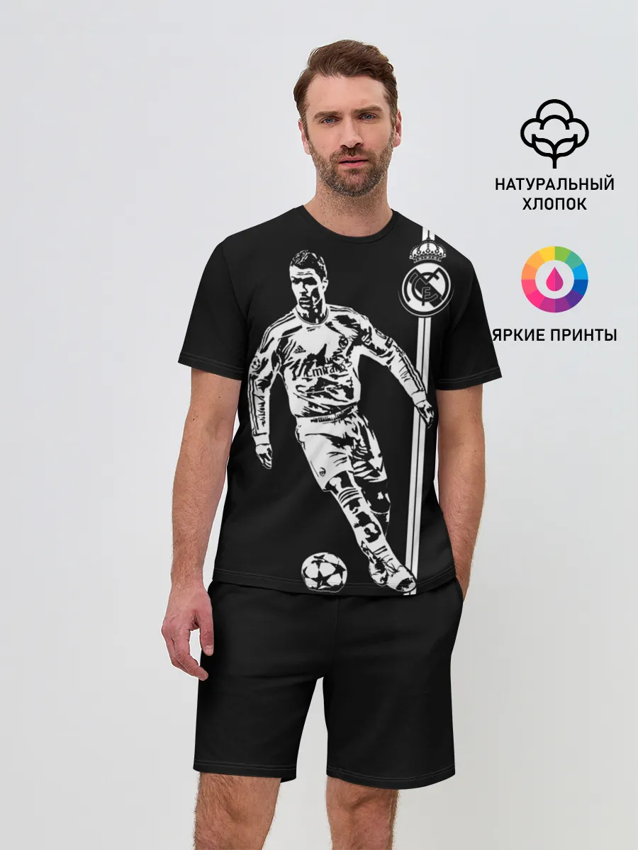 Мужской костюм с шортами / Криштиану Роналду