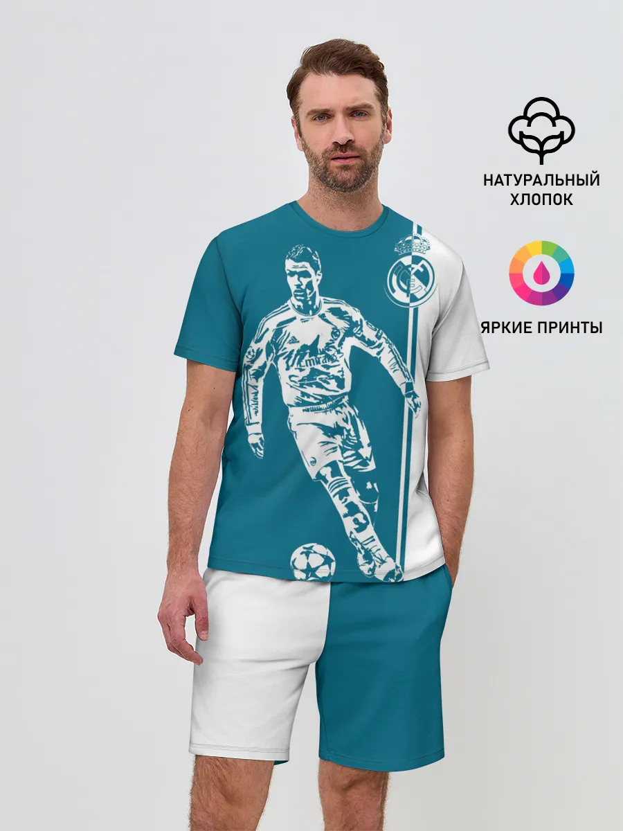 Мужской костюм с шортами / Криштиану Роналду