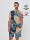 Мужской костюм с шортами / Indian Ocean psychedelics