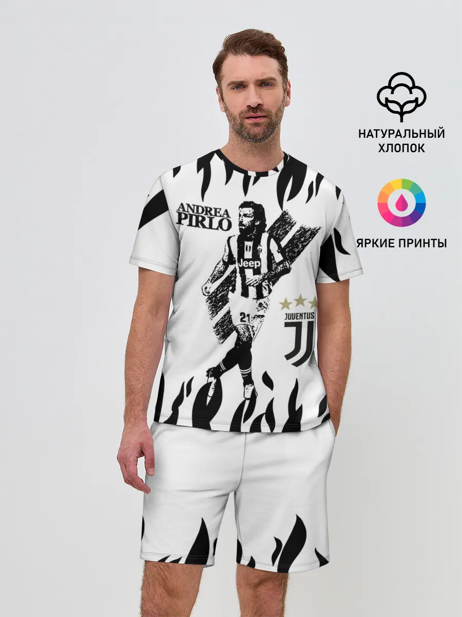 Мужской костюм с шортами / Андреа Пирло/Andrea Pirlo