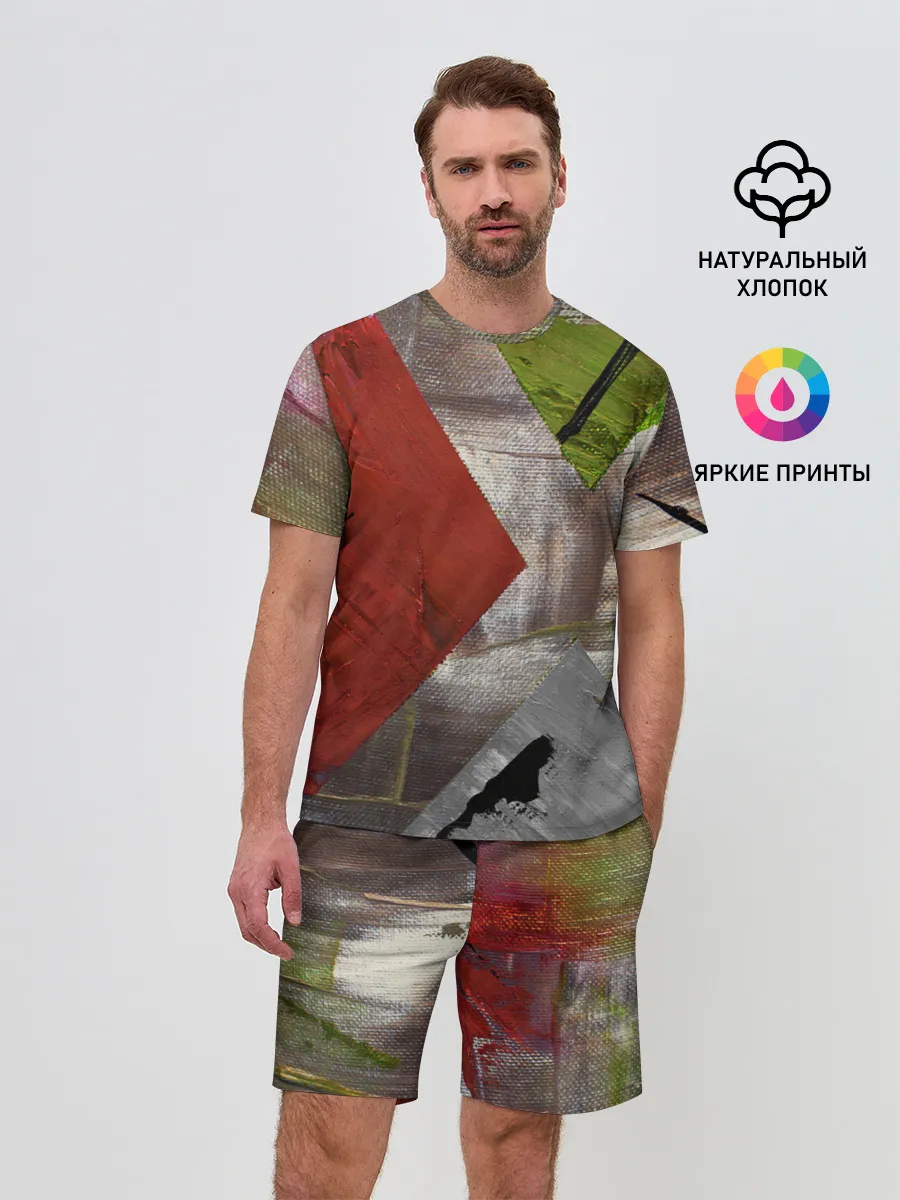 Мужской костюм с шортами / Art Abstraction