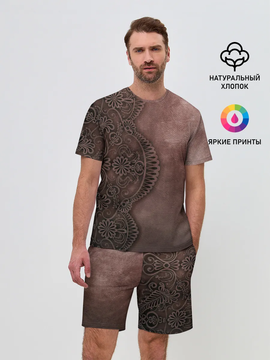 Мужской костюм с шортами / Lace, Pattern