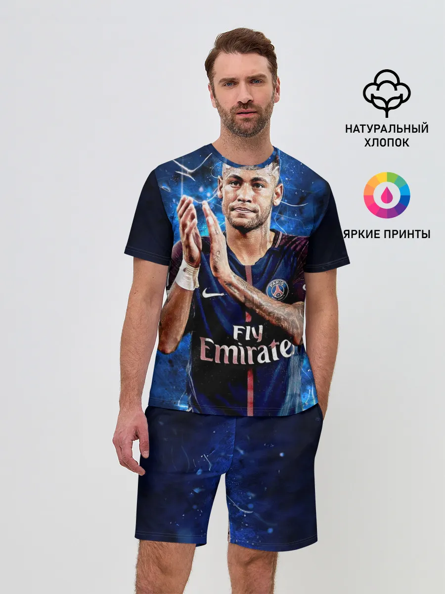 Мужской костюм с шортами / Неймар младший