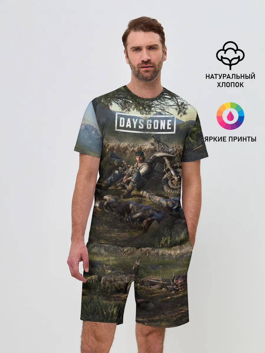 Мужской костюм с шортами / Days gone Дикон и толпа фриков