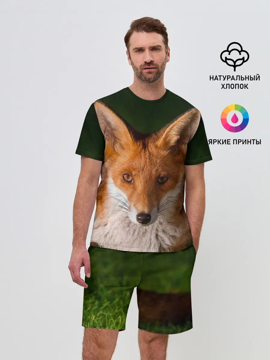 Мужской костюм с шортами / Лисица