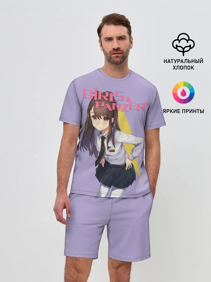 Мужской костюм с шортами / Девушки и Танки