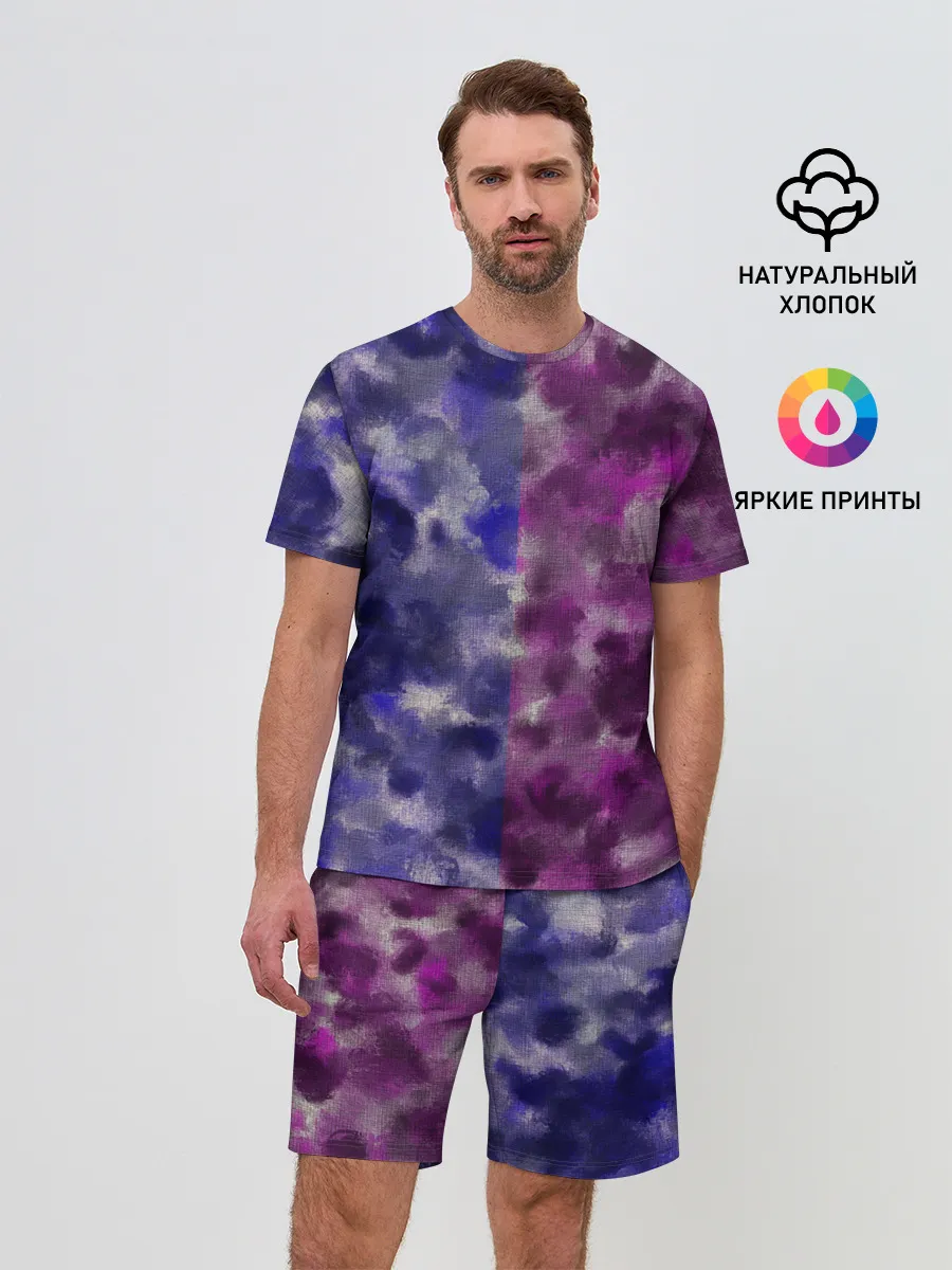 Мужской костюм с шортами / Sides Camouflage