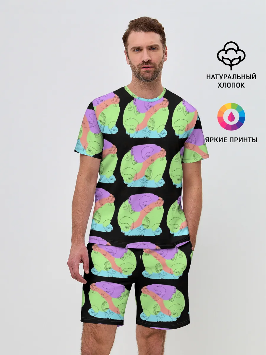 Мужской костюм с шортами / Лица