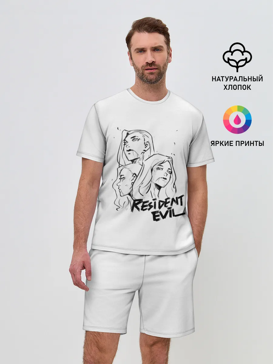 Мужской костюм с шортами / Сестры Димитреску