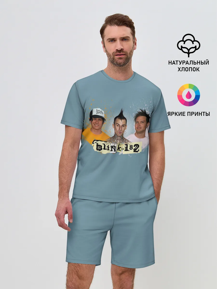 Мужской костюм с шортами / Blink 182
