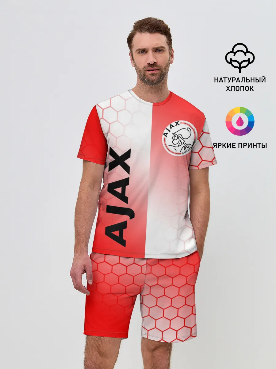 Мужской костюм с шортами / FC AJAX AMSTERDAM / ФК АЯКС