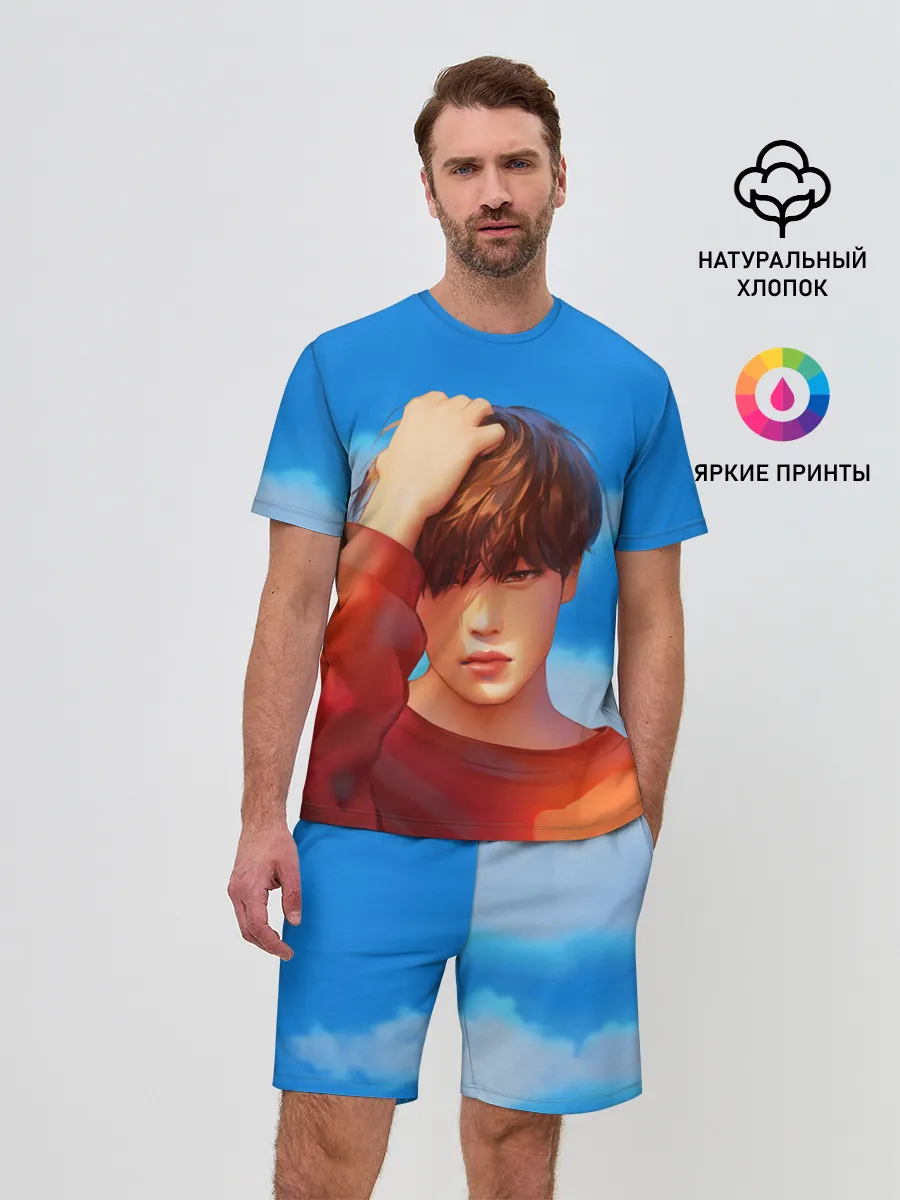 Мужской костюм с шортами / Park Jimin Art